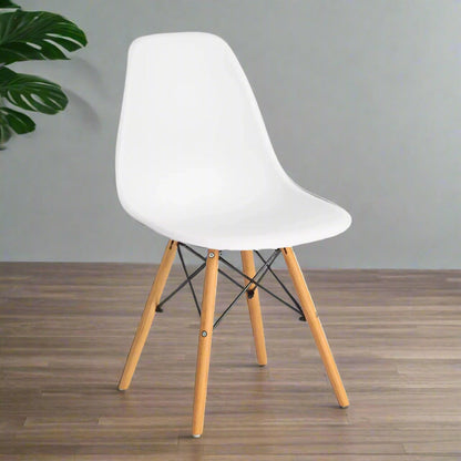 Eiffel acrylic chair - white