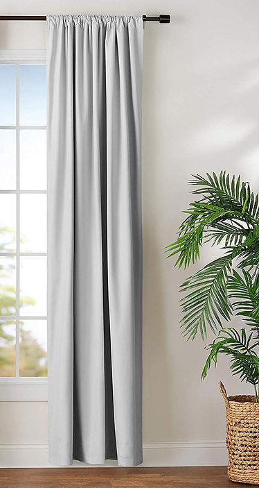 Curtains Blackout - Silver -132 x 214cm