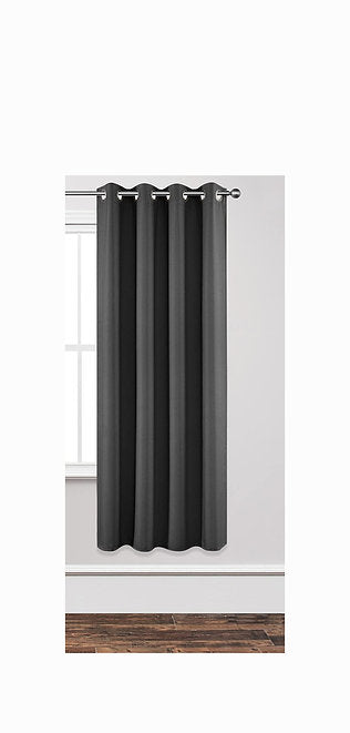 Curtains Blackout - Gray -132 x 214cm