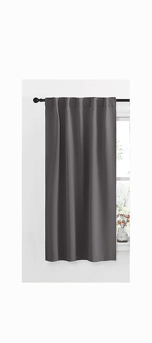 Curtains Blackout - Gray -132 x 160 cm