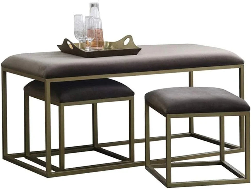 Banquet - Steel - Gold - 120x40x55 cm - Cataloug