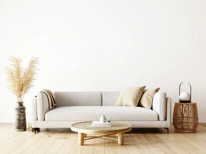 Sofa - Beech Wood - Linen Fabric - 230x85 cm - Cataloug