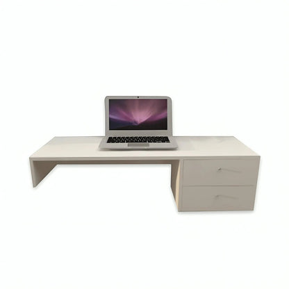 مكتب مثبت على الحائط - PW - أبيض - 100 × 40 × 35 سم