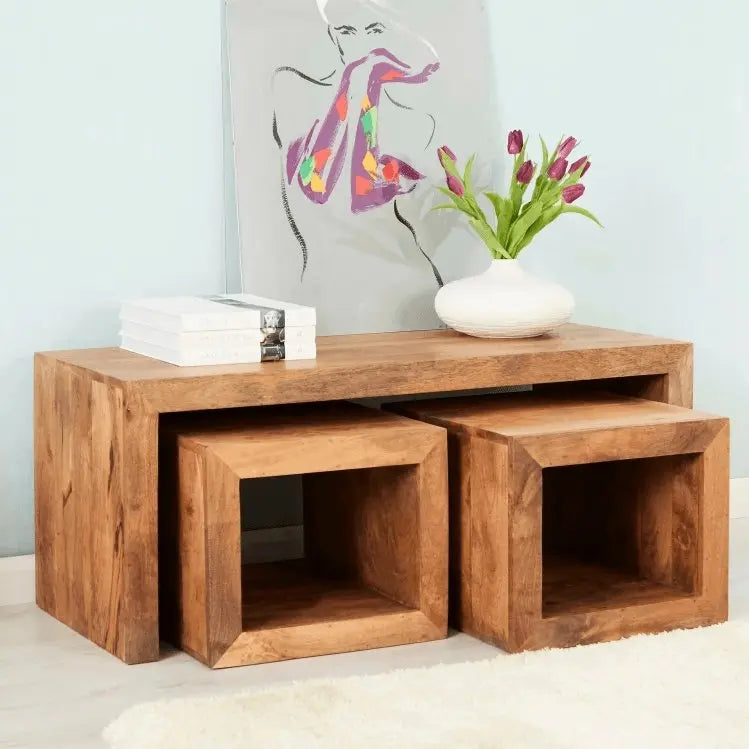 Coffee tables -NW - Brown - 100x40x50 cm