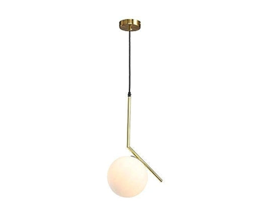 Chandelier - Metal & Glass - Gold - 23 x 100 cm