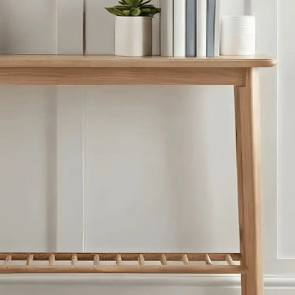 كونسول-NW-لون خشبي-110x29x90 سم