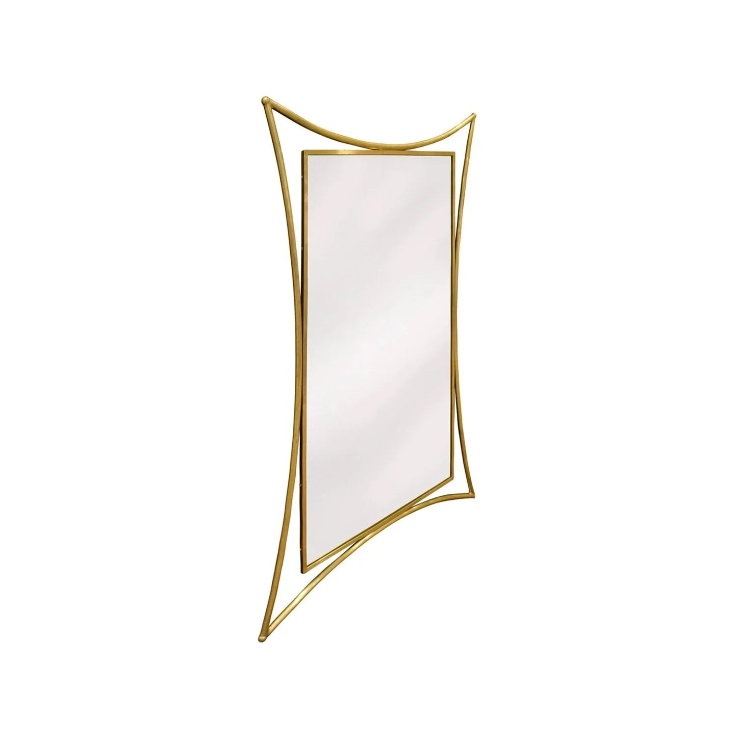 Mirror - Steel - Gold - 100x120 cm