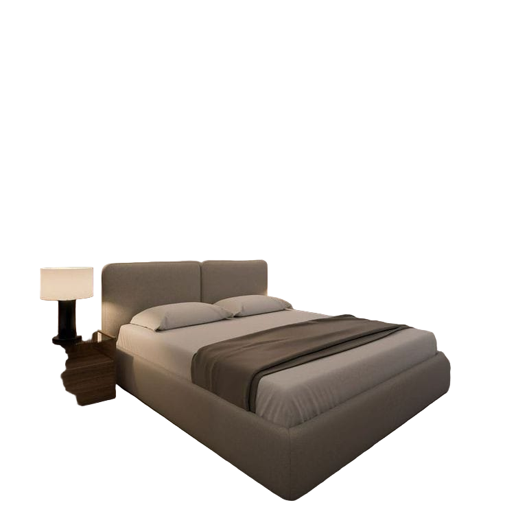 سرير - خشب ام دي اف- بيج - متعدد المقاسات