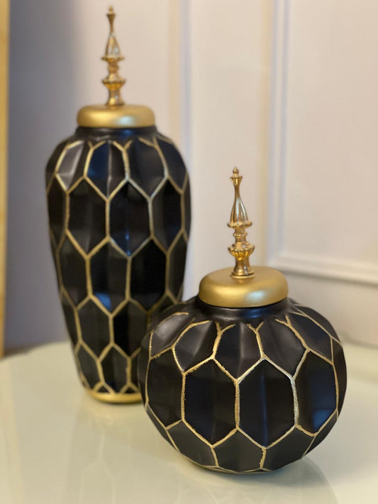 Polyester Vase - Polyester - Multi Color - Multi Size