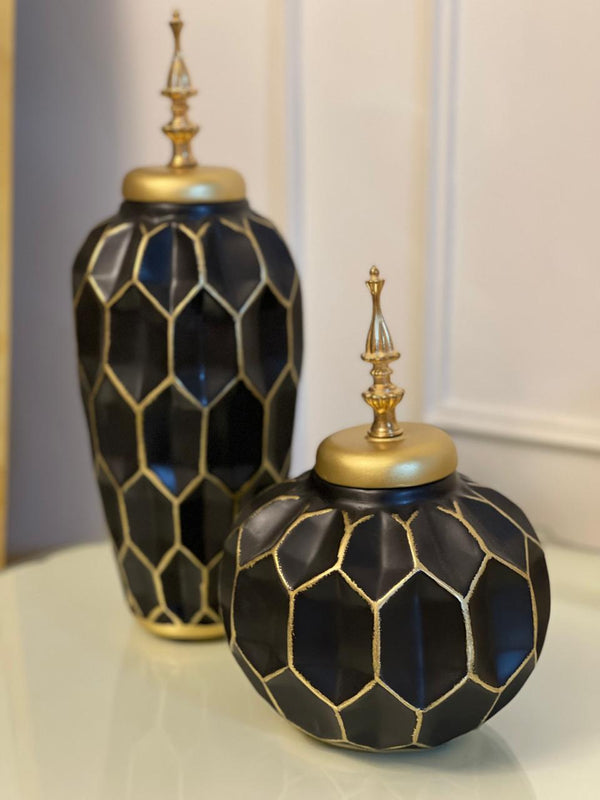 مزهرية بوليستر - بوليستر - متعدد الألوان - متعدد المقاسات