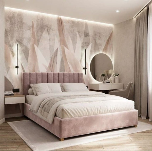 Bed-MDF Size-Pink-Multi Size