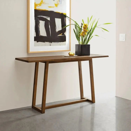 كونسول - شمال غرب - لون خشبي - 120x35x85 سم