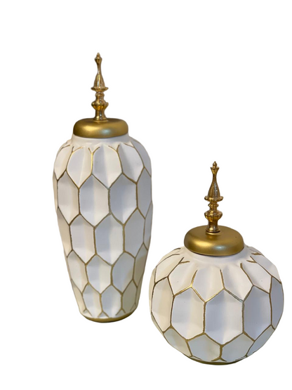 مزهرية بوليستر - بوليستر - متعدد الألوان - متعدد المقاسات