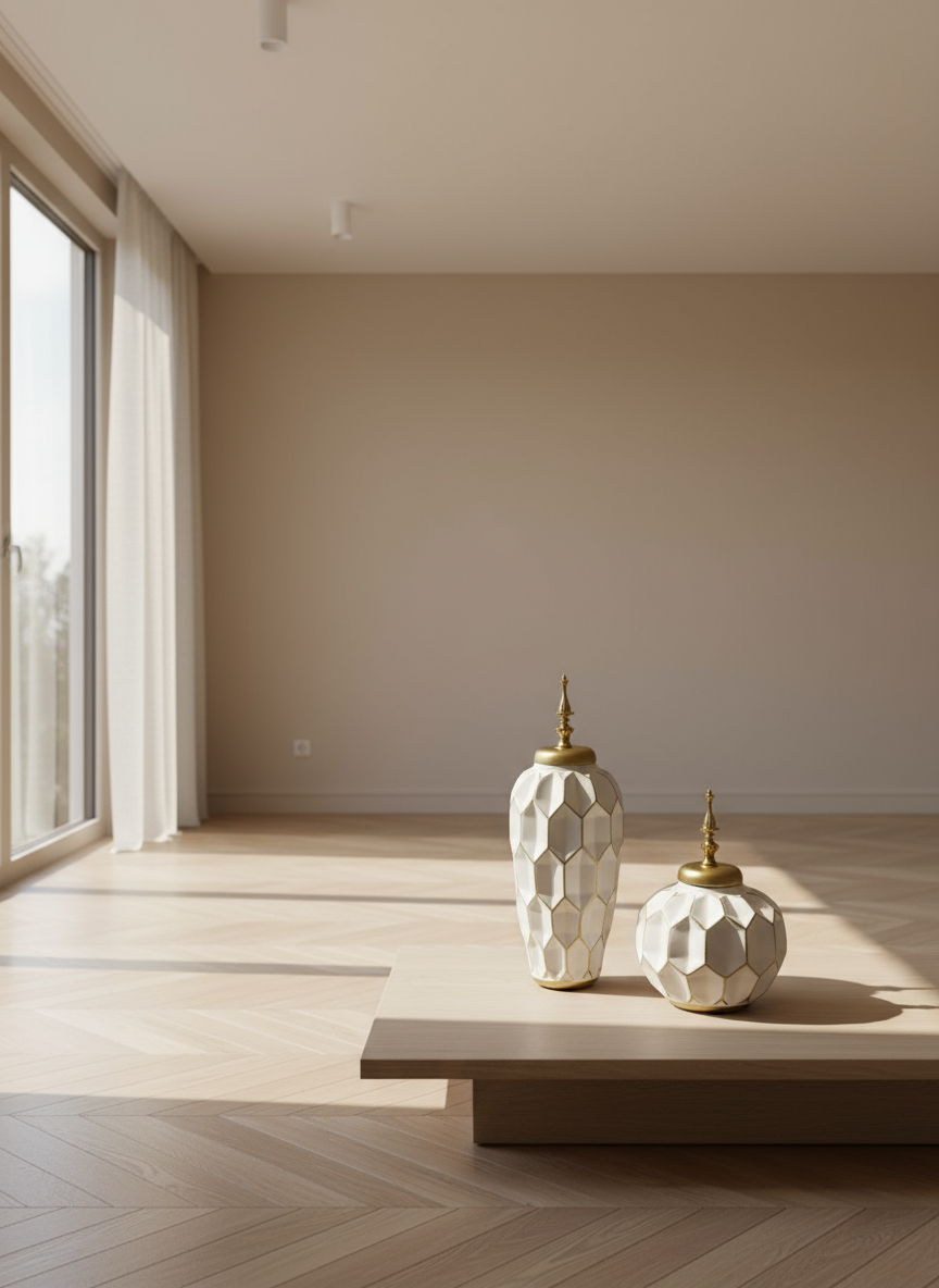 مزهرية بوليستر - بوليستر - متعدد الألوان - متعدد المقاسات