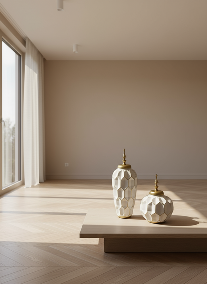 مزهرية بوليستر - بوليستر - متعدد الألوان - متعدد المقاسات