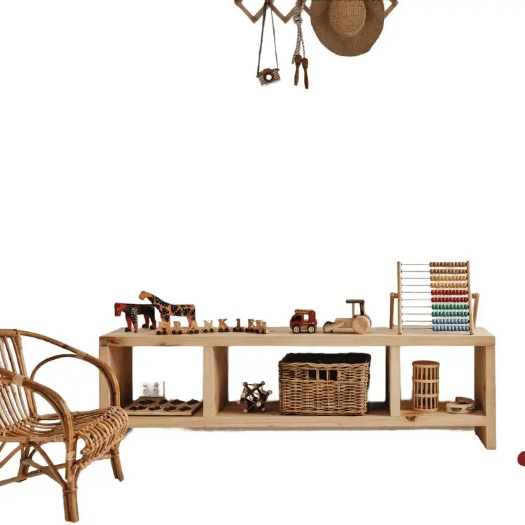 كونسول - لون خشبي - 130x29x50 سم