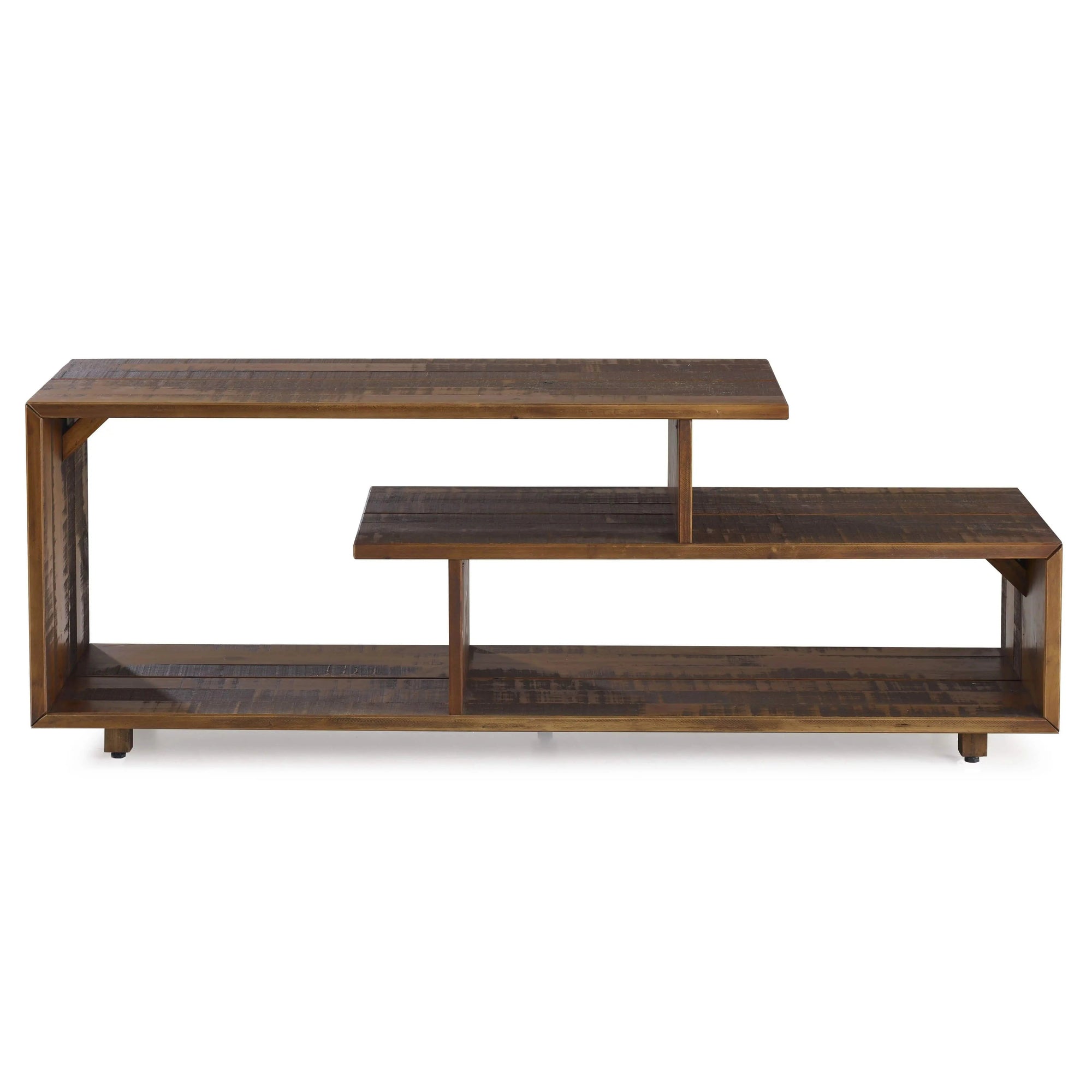 TV Unit - MDF - Brown -130x35x60 cm