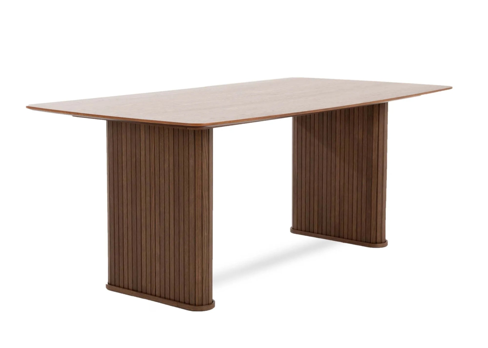 Dining Table - Brown - MDF Wood - 190x100x90 cm