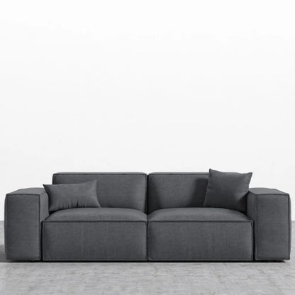 أريكة - خشب زان - كتان - رمادي فاتح - BW.SO.503.0001