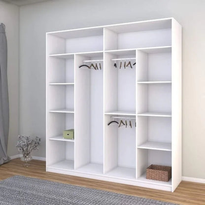 Wardrobe - MDF - Multi Color - 160x60x200 - Cataloug