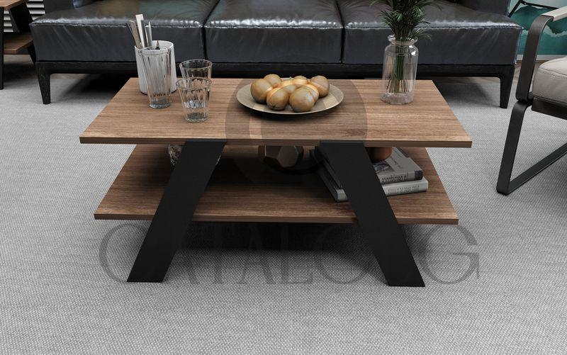 Coffee Table - MDF - Multi Color - 100x50x50 - Cataloug