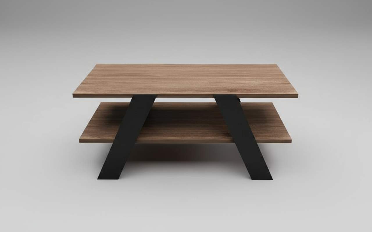 ترابيزة قهوة - خشب ام دي اف - متعددة الألوان - 90x50x50