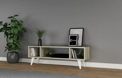 TV Unit - MDF Wood - Multi Color - 120x30x40 cm - Cataloug