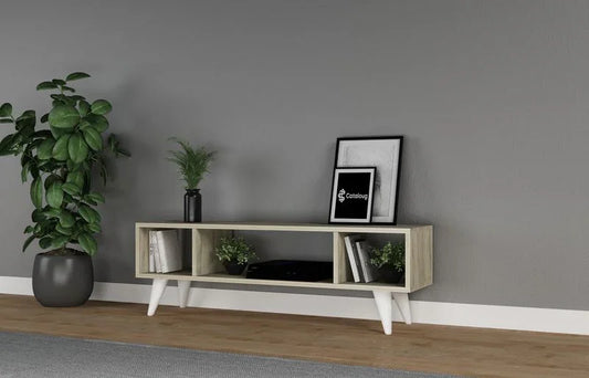 TV Unit - MDF - Multi Color - 120x30x40 - Cataloug