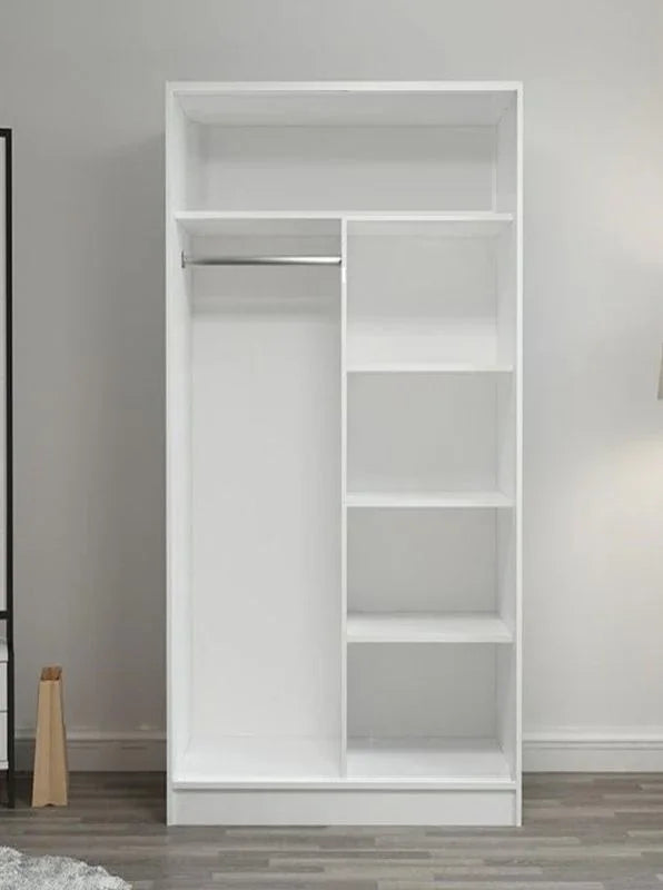 Wardrobe - MDF Wood - Multi Color - 80x52x180 cm - Cataloug