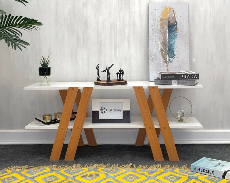 TV Unit - MDF Wood - Multi Color - 120x30x50 cm