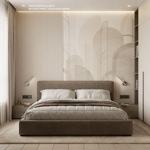 Bed-MDF Wood-Gray_Multi Size