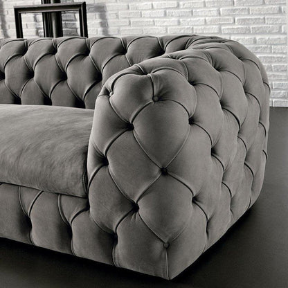 Sofa - Beech Wood - Velvet Fabric - 225*90 cm - Cataloug