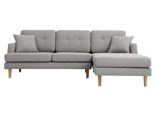 أريكة - خشب زان - كتان - رمادي فاتح - BW.SO.503.0042