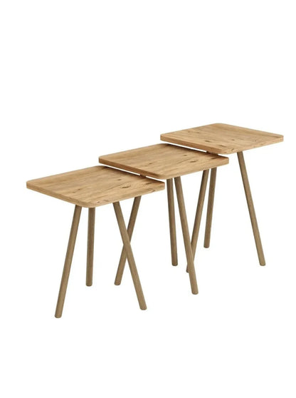 36 cm - wooden side table set - Cataloug