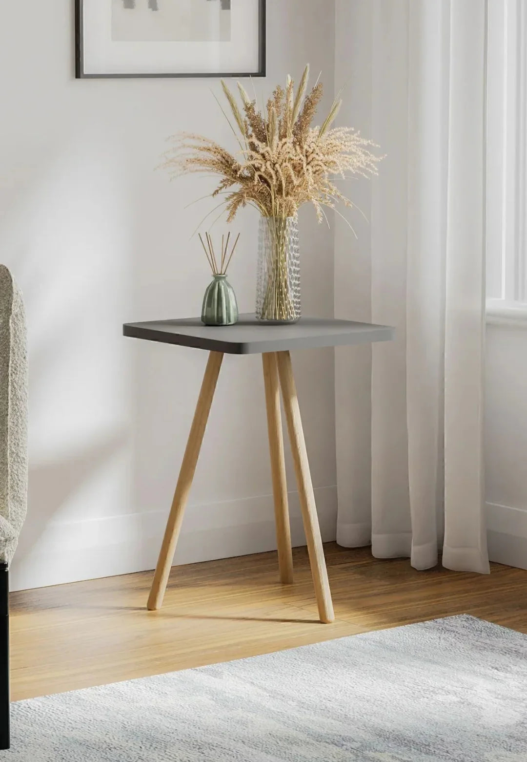 Gray - square side table - Cataloug