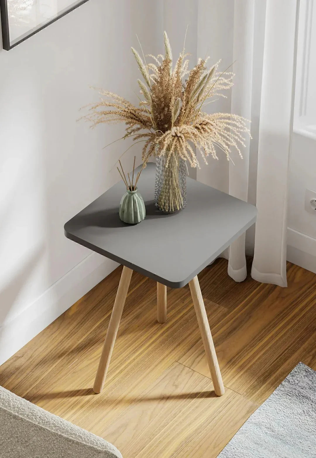 Gray - square side table - Cataloug