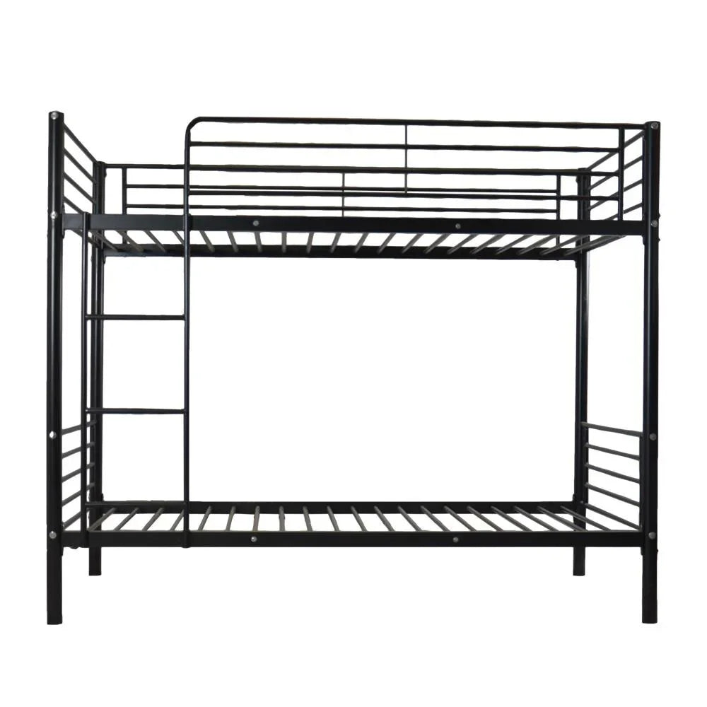 Bed Bunk - Steel - Black - 120x200x200 cm