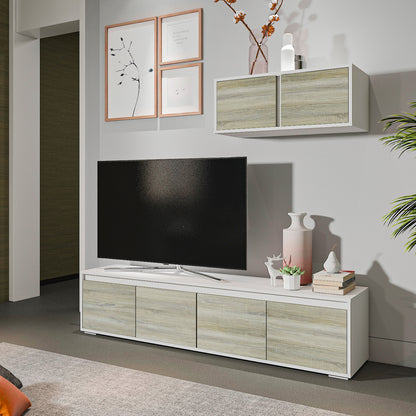 TV Unit - Multi Color - MDF - 180x35x42 cm