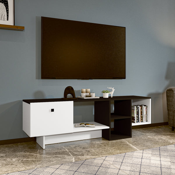 وحدة تلفزيون - متعددة الألوان - خشب MDF - 160x40x50 سم