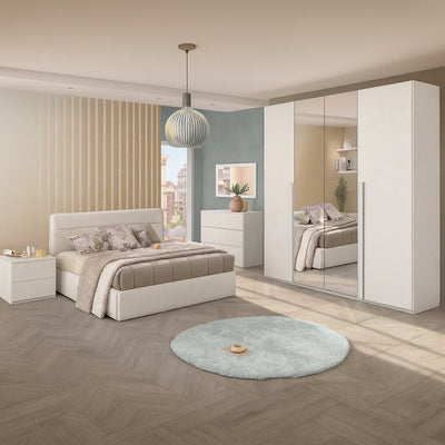 Full Bedroom - MDF - White - Cataloug