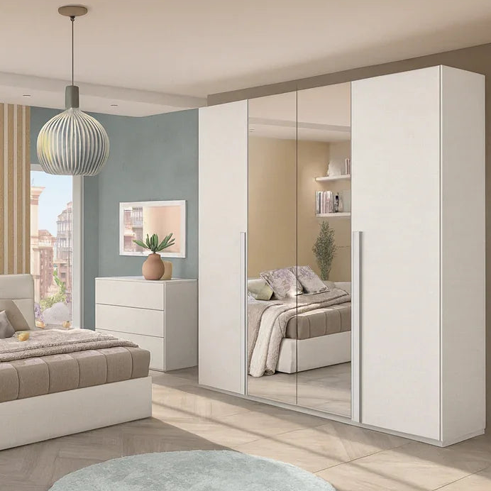 Full Bedroom - MDF Wood - White