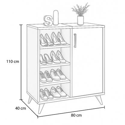 Shoe Rack 80x40x110