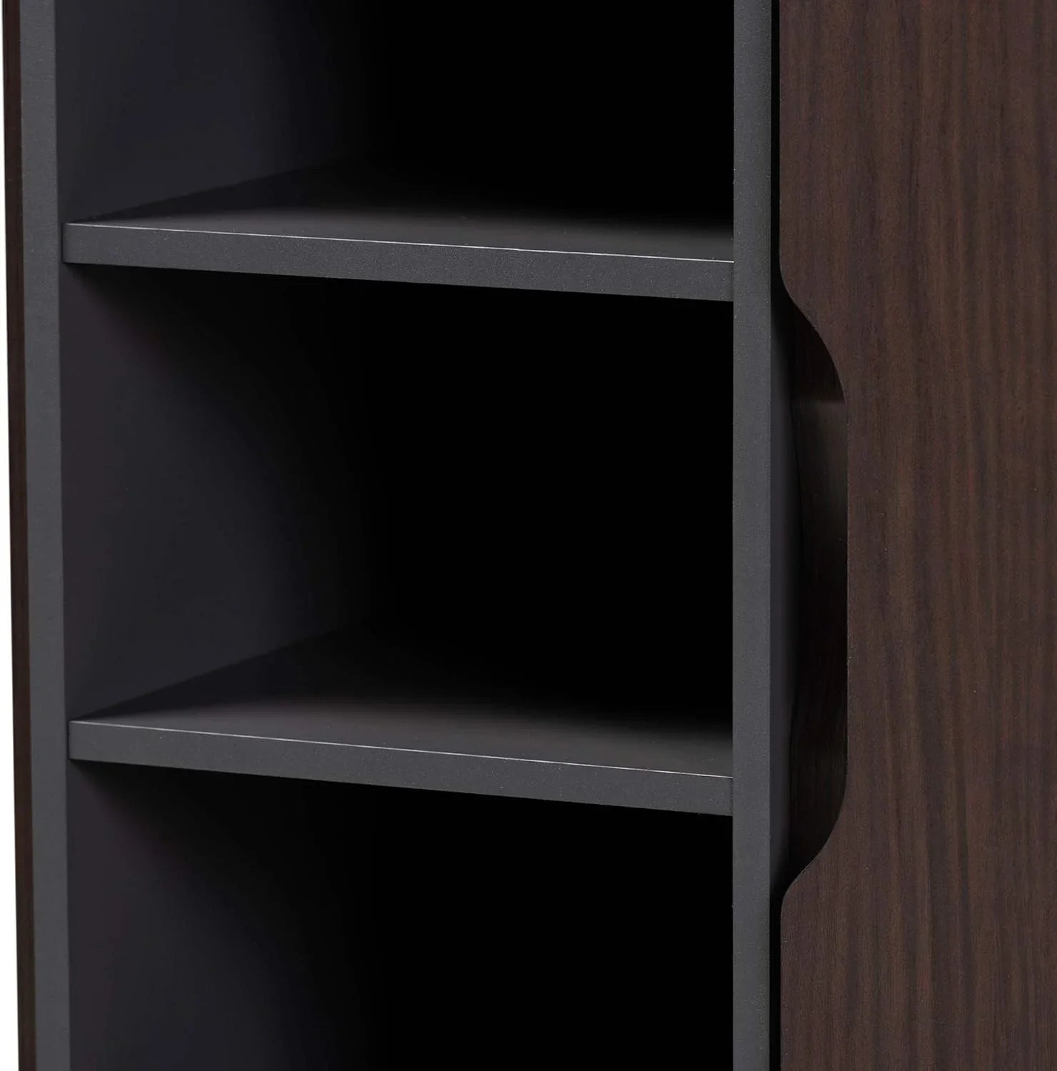 Shoe Rack - MDF wood - Brown - 80x35x110 cm - Cataloug