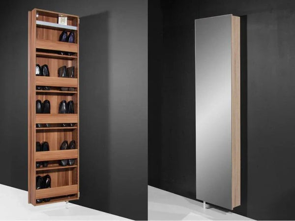 Shoe Rack - MDF wood - 140x35x110 cm - Cataloug