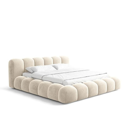 Bed- MDF Wood - Beige - Multi Size