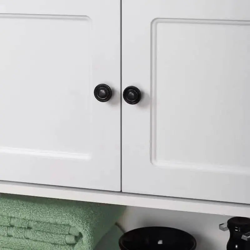 وحدة تخزين مثبتة على الحائط - NW - لون خشبي - 20x58x75 سم