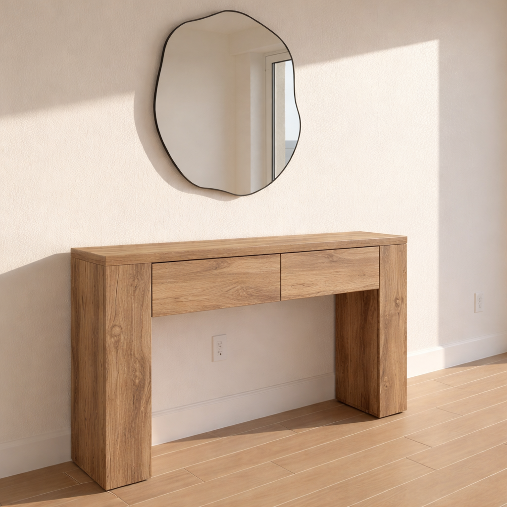 Console - MDF Wood - Multi Color - 150x90x25 cm