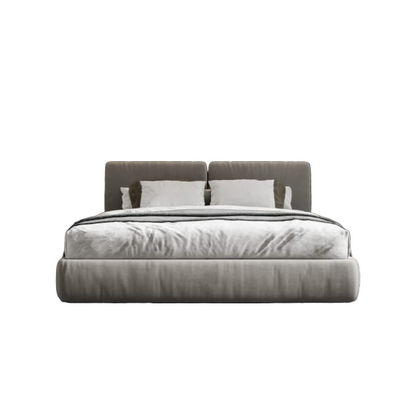 Bed- MDF Wood - Gray - Multi Size