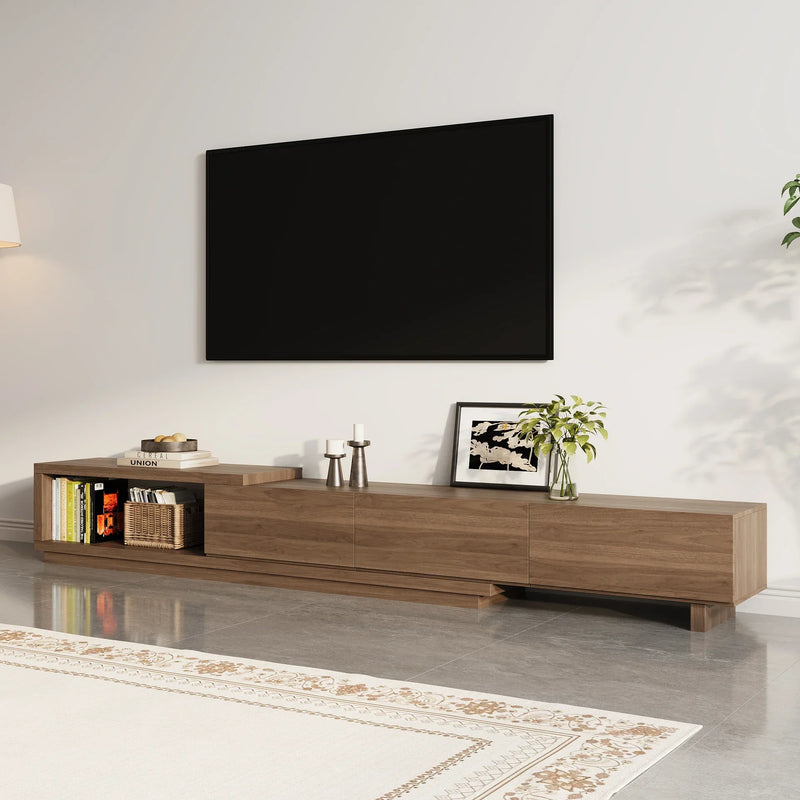 TV Unit - MDF Wood - Multi Color - 210x40x35 cm - Cataloug