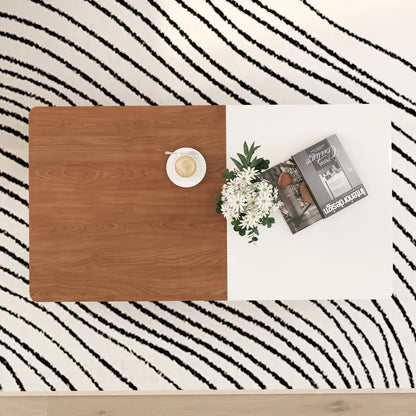 Bundle of TV Table with Coffee Table - MDF Wood - Multi Color